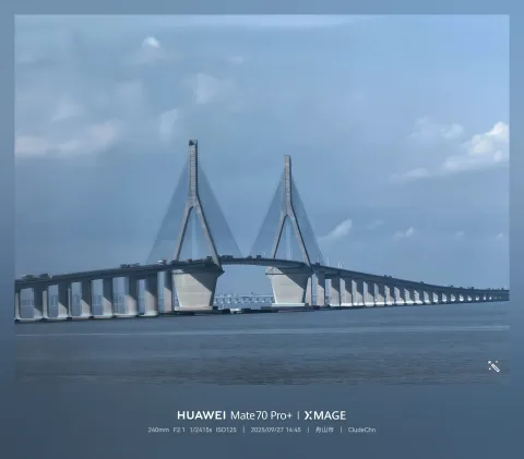 天堑变通途的跨海大桥