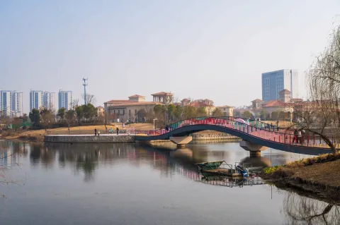 小河上的桥