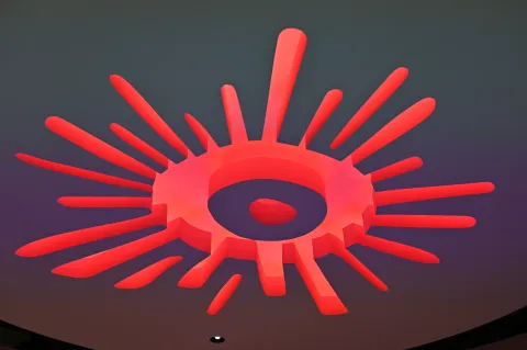 太阳纹符号造型灯