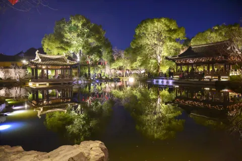 沈园夜景