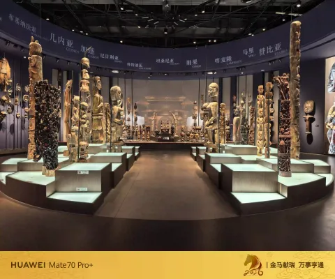 世界木雕展区