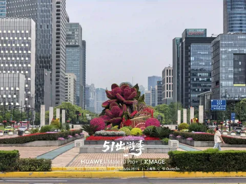 世纪大道城市花艺