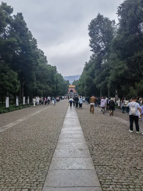 远眺陵寝