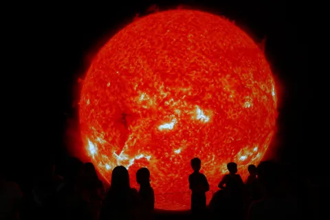 火红的太阳
