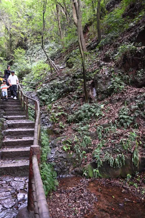 爬山石道
