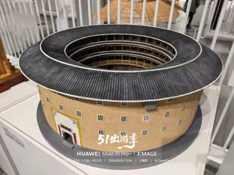 福建土楼模型