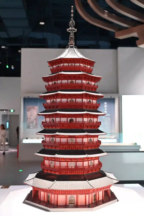 六和塔模型