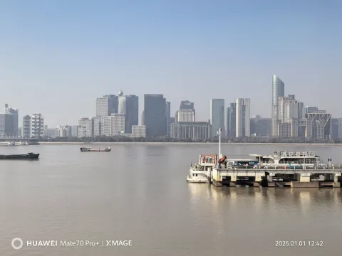 钱塘江的景色