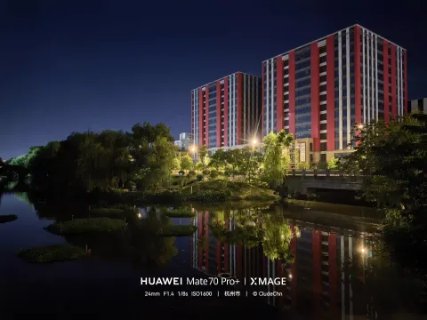 河畔夜色
