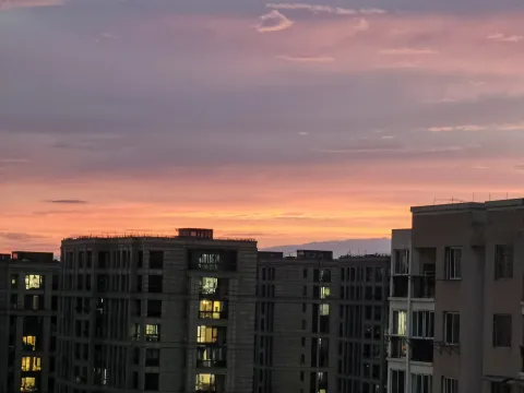 晚霞