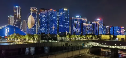 钱江新城灯光秀
