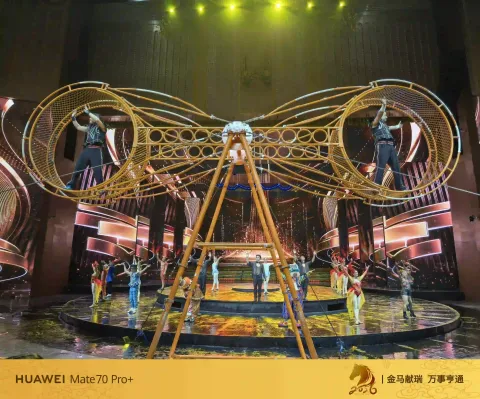 生死轮特技演出