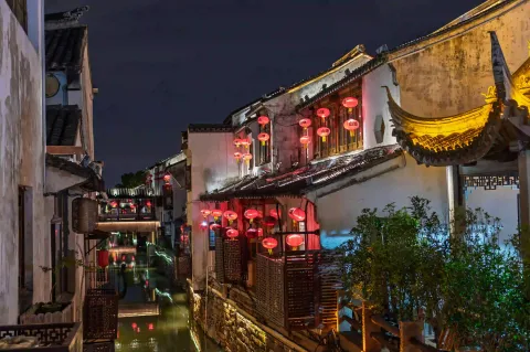 水巷夜韵