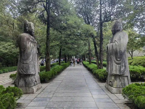 明孝陵神道石刻