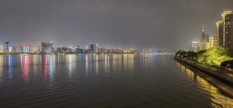 钱塘江夜景