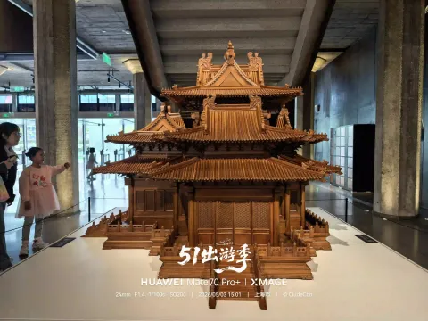 古建楼阁木模