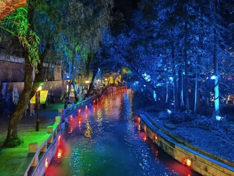 夜晚不一样的南浔古镇