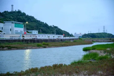 海堤河道，沿岸风光