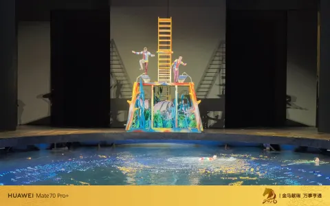 水上滑稽表演