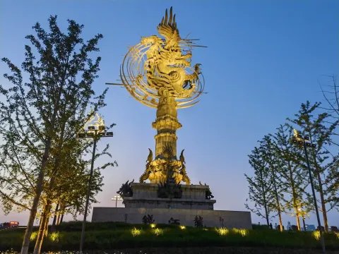 钱江龙雕塑