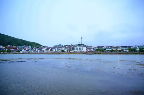 暮色渔村