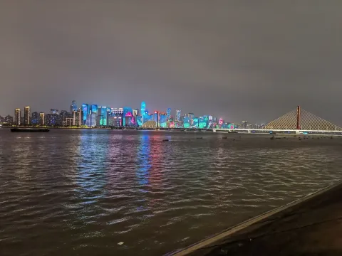 钱塘江夜景