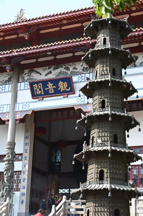 观音阁与古塔