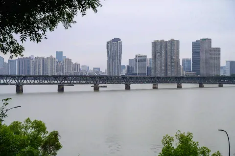 钱塘江大桥江景