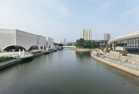 先锋河的景色