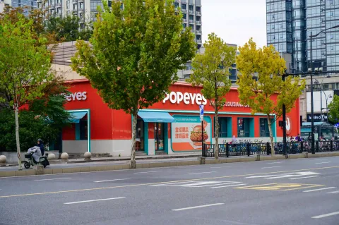 Popeyes临街门店