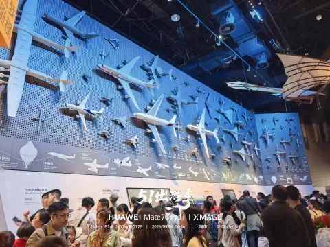 飞机发展史墙