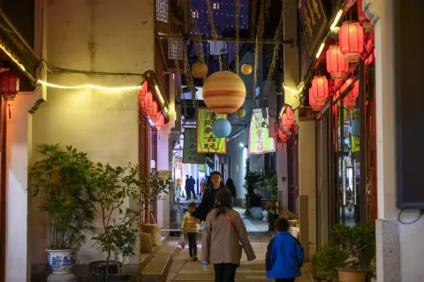 宁静的小弄堂