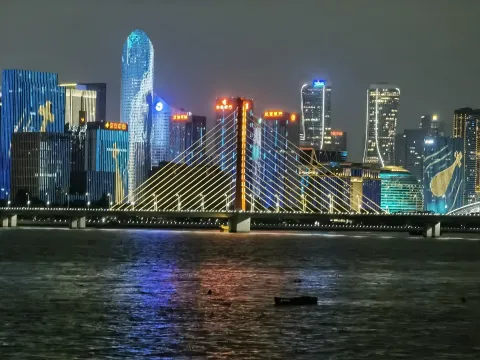 钱塘江夜景