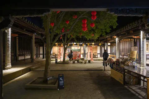 沈园夜景