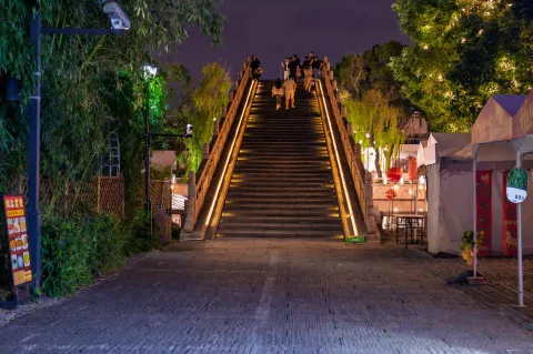 古石桥长台阶
