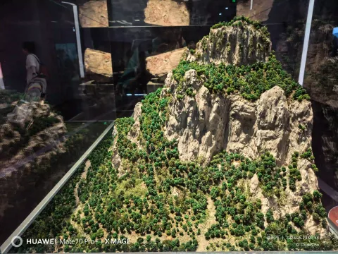 山地地形地貌微缩沙盘