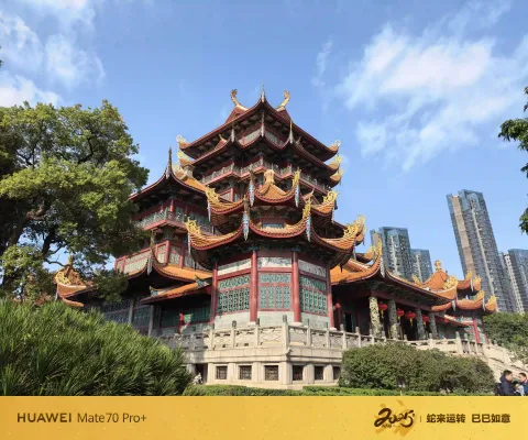 罗汉堂侧影