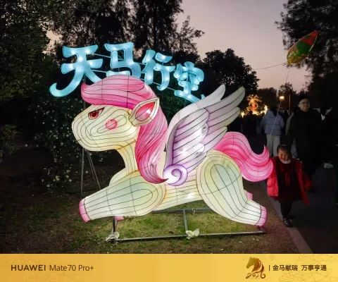 天马行空彩灯
