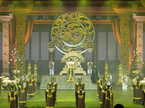 龙之梦乐园大型歌舞《醉美太湖》