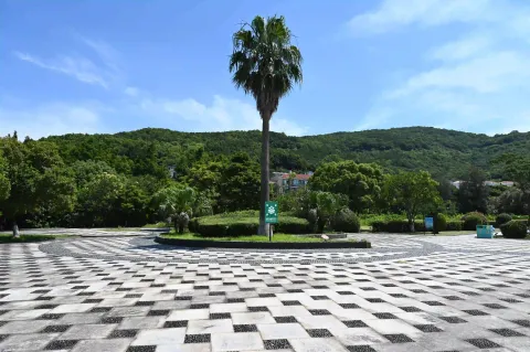 景区小广场